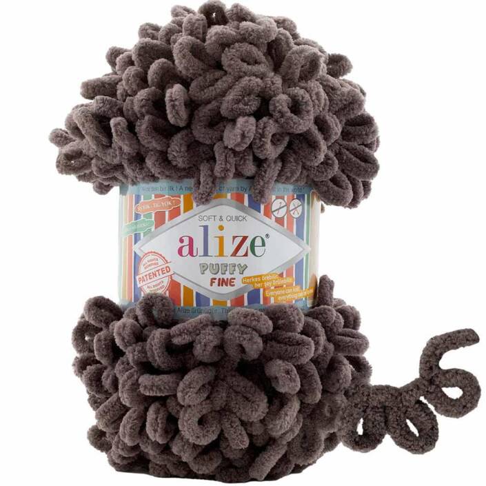 Alize Puffy Fine El Örgü İpi 86 - 1