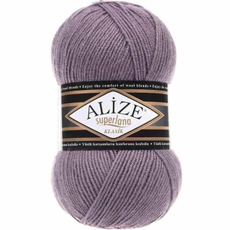 Alize Superlana Klasik Örgü İpi 312 Dağ Pembesi - Alize