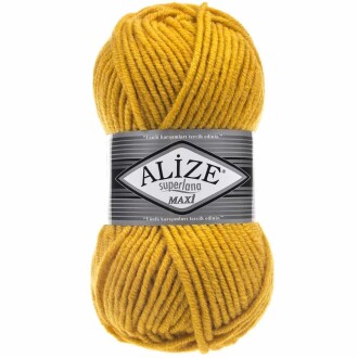 Alize Superlana Maxi Örgü İpi 488 Sarı - Alize