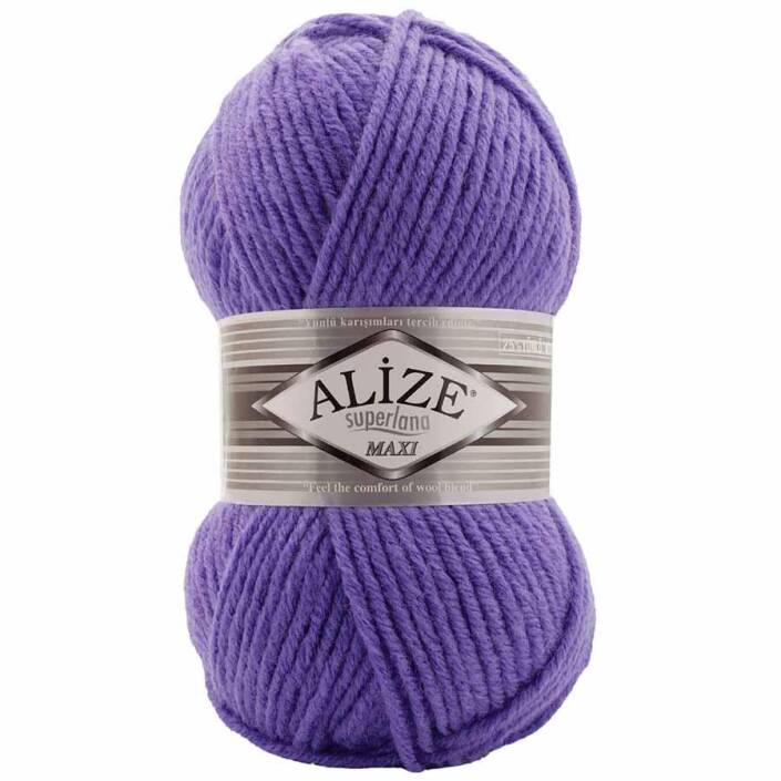 Alize Superlana Maxi Örgü İpi 851 Pervane Çiçeği - 1