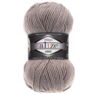 Alize Superlana Midi Örgü İpi 541 Vizon - Alize