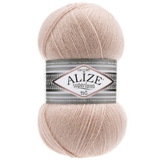 Alize Superlana Tığ Örgü İpi 404 Şampanya - Alize
