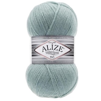 Alize Superlana Tığ Örgü İpi 463 Koyu Mint - Alize
