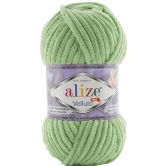 Alize Velluto Kadife Örgü İpi 103 Kuşkonmaz Rengi - Alize