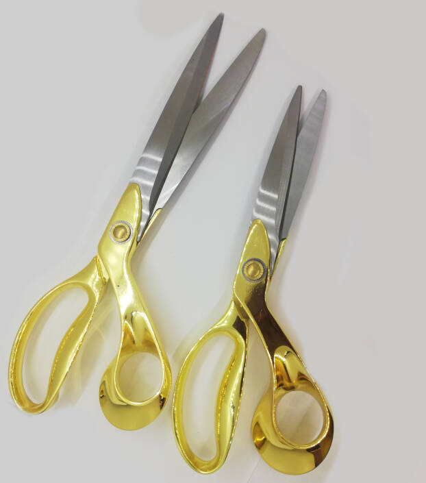 Altın Saplı Lüx Terzi Makas K36 ( 21 Cm ) - 2