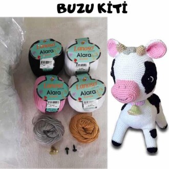 Amigurumi Buzu Kiti - Orivyum