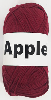 Apple Amigurumi İpi Bordo ( 100 Gr ) - Orivyum
