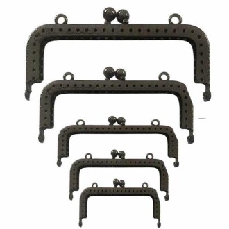 Askılı Cüzdan Klipsi Kare Siyah ( 1 Adet ) - Orivyum