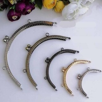 Askılı Cüzdan Klipsi Oval Altın ( 1 Adet ) - Orivyum