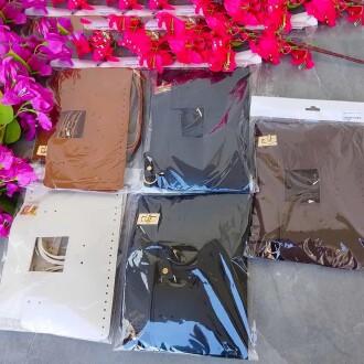 Asma Köprü Model Deri Çanta Seti Çok Parçalı - 2