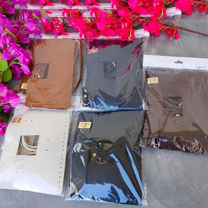 Asma Köprü Model Deri Çanta Seti Çok Parçalı - 2