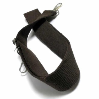 Ayarlanabilir Pamuk Palaska Çanta Sapı Kahverengi - Orivyum