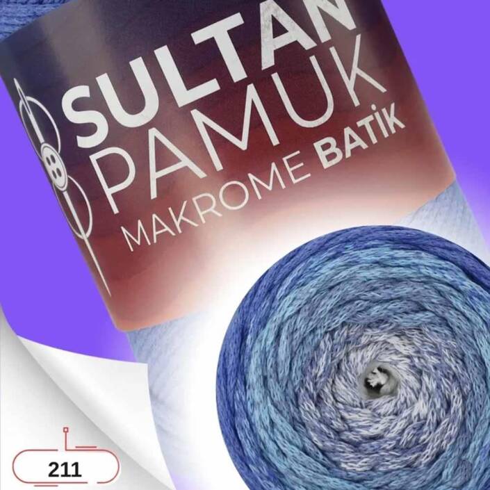 Batik Pamuk Makrome İpi No:211 ( 250 Gram ) - 1