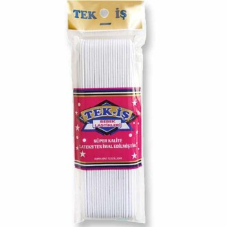 Bebe Lastik ( 20 Metre ) Beyaz - 