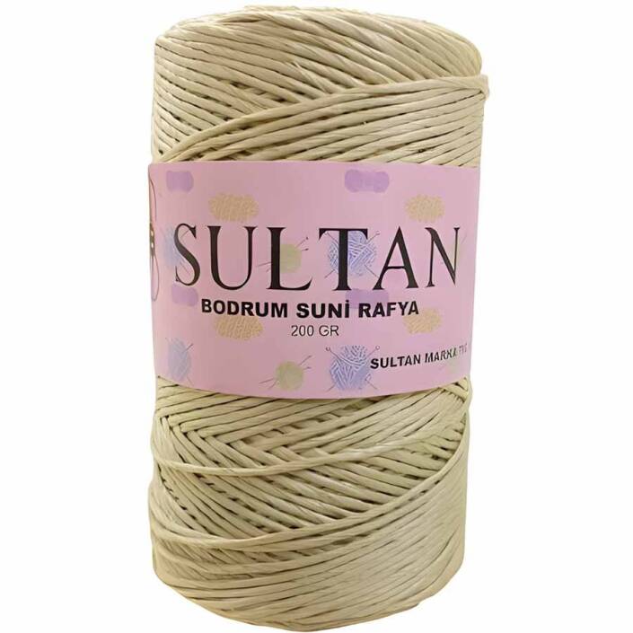 Bodrum Rafya İpi ( 200 Gr ) 02 Taş Rengi - 1