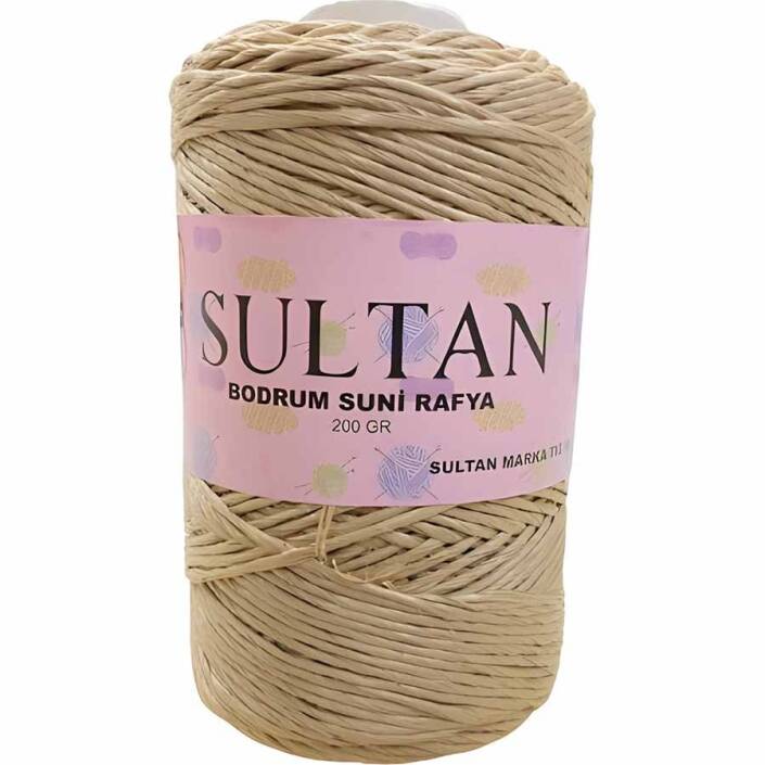 Bodrum Rafya İpi ( 200 Gr ) 03 Bej - 1