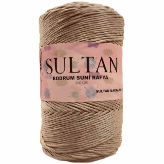 Bodrum Rafya İpi ( 200 Gr ) 04 Koyu Bej - Orivyum