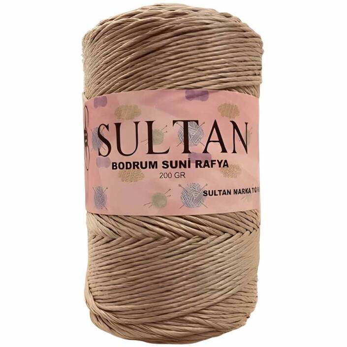 Bodrum Rafya İpi ( 200 Gr ) 04 Koyu Bej - 1