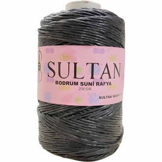 Bodrum Rafya İpi ( 200 Gr ) Siyah - Orivyum