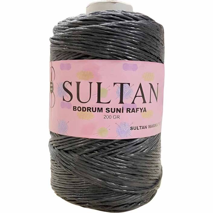 Bodrum Rafya İpi ( 200 Gr ) Siyah - 1
