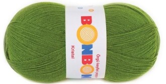 Bonbon Kristal Örgü Lif İpi 98235 Çam Yeşili - Nako