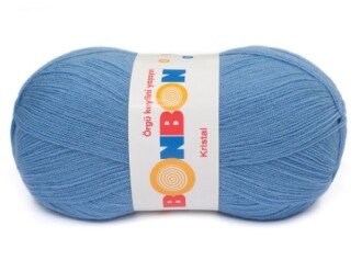 Bonbon Kristal Örgü Lif İpi 98236 Açık Mavi - Nako