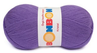 Bonbon Kristal Örgü Lif İpi 98241 Eflatun - Nako