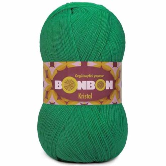Bonbon Kristal Örgü Lif İpi 98325 Ördek Başı Yeşili - Nako