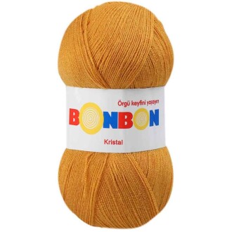Bonbon Kristal Örgü Lif İpi 98415 Hardal - Nako