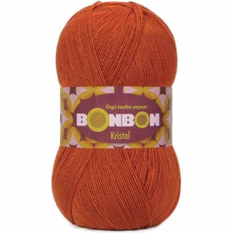 Bonbon Kristal Örgü Lif İpi 98871 Kiremit - Nako