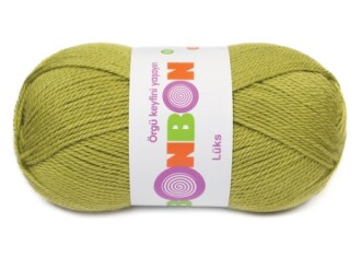 Bonbon Lüks Örgü Patik İpi 98229 Açık Yeşil - Nako