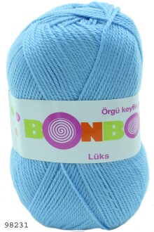Bonbon Lüks Örgü Patik İpi 98231 Açık Mavi - Nako