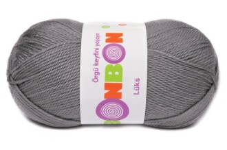 Bonbon Lüks Örgü Patik İpi 98242 Koyu Gri - Nako