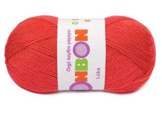 Bonbon Lüks Örgü Patik İpi 98273 Alev Kırmızı - Nako