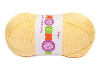 Bonbon Lüks Örgü Patik İpi 98292 Saman Sarı - Nako