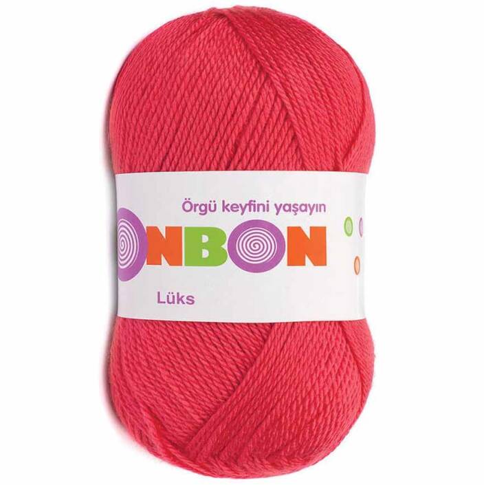 Bonbon Lüks Örgü Patik İpi 98299 Koyu Pembe - 1