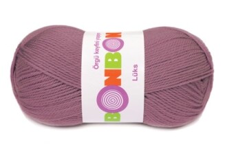Bonbon Lüks Örgü Patik İpi 98303 Koyu Gül Kurusu - Nako