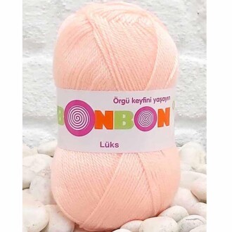 Bonbon Lüks Örgü Patik İpi 98335 Somon - Nako