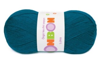 Bonbon Lüks Örgü Patik İpi 98400 Petrol Mavisi - Nako