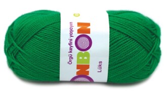 Bonbon Lüks Örgü Patik İpi 98410 Canlı Yeşil - Nako
