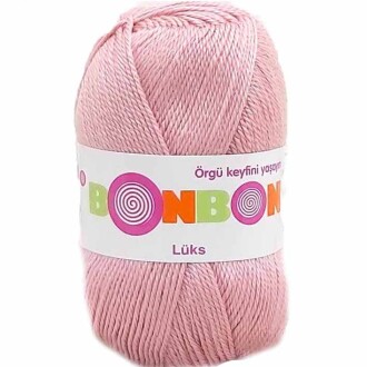 Bonbon Lüks Örgü Patik İpi 98418 Pudra Pembe - Nako