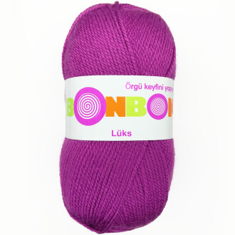 Bonbon Lüks Örgü Patik İpi 98675 Koyu Pembe - Nako