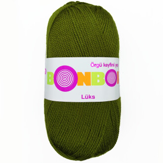 Bonbon Lüks Örgü Patik İpi 98687 Yeşil - Nako