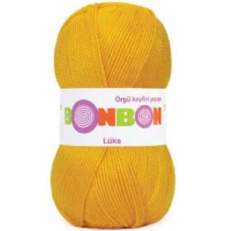 Bonbon Lüks Örgü Patik İpi 98854 Sarı - Nako