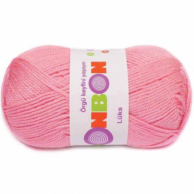 Bonbon Lüks Örgü Patik İpi 98298 Pembe - 1