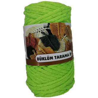 Büklüm Makrome Tarama İpi Fıstık Yeşili ( 250 Gr ) - Rüya