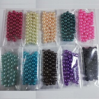 Cam İnci Boncuk ( 25 Gr ) - Orivyum