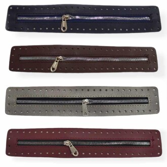 Çanta Derili Fermuar Kapama 30 Cm - Orivyum