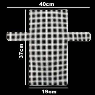 Çanta Kanvas Kollu 37x19 Cm Beyaz - Orivyum