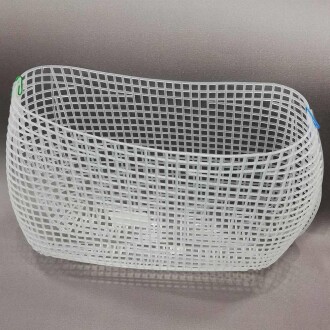 Çanta Kanvası 3D Beyaz ( 30x25 Cm ) - Orivyum